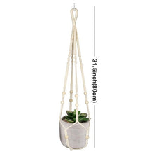 Load image into Gallery viewer, Hanging Baskets Handmade Macrame Plant Hanger Flower Pot Hanger for Wall Decoration Hanging Planter Basket Garden Decoration
