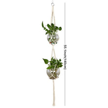 Load image into Gallery viewer, Hanging Baskets Handmade Macrame Plant Hanger Flower Pot Hanger for Wall Decoration Hanging Planter Basket Garden Decoration
