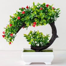 Load image into Gallery viewer, Artificial Plant Bonsai Small Tree Potted Plant Simulation Plant Fake Flower for DIY Home Party Decoration Hotel Garden Decor
