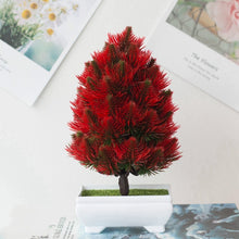 Load image into Gallery viewer, Artificial Plant Bonsai Small Tree Potted Plant Simulation Plant Fake Flower for DIY Home Party Decoration Hotel Garden Decor
