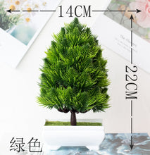 Load image into Gallery viewer, Artificial Plant Bonsai Small Tree Potted Plant Simulation Plant Fake Flower for DIY Home Party Decoration Hotel Garden Decor

