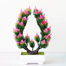Load image into Gallery viewer, Artificial Plant Bonsai Small Tree Potted Plant Simulation Plant Fake Flower for DIY Home Party Decoration Hotel Garden Decor
