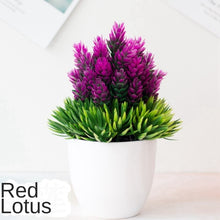 Load image into Gallery viewer, Artificial Plant Bonsai Small Tree Potted Plant Simulation Plant Fake Flower for DIY Home Party Decoration Hotel Garden Decor
