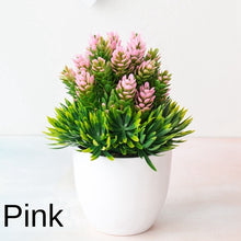 Load image into Gallery viewer, Artificial Plant Bonsai Small Tree Potted Plant Simulation Plant Fake Flower for DIY Home Party Decoration Hotel Garden Decor

