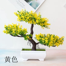 Load image into Gallery viewer, Artificial Plant Bonsai Small Tree Potted Plant Simulation Plant Fake Flower for DIY Home Party Decoration Hotel Garden Decor

