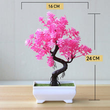 Load image into Gallery viewer, Artificial Plant Lotus Plant Potted Plastic Flower Table Top Ornaments Christmas Simulation Bonsai Craft Green Plant Decorative
