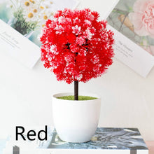 Load image into Gallery viewer, Multi Style Artificial Plants Bonsai Small Tree Pot Plants Fake Flowers Potted Ornaments for Home Decoration Hotel Garden Decor
