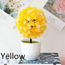 Load image into Gallery viewer, Multi Style Artificial Plants Bonsai Small Tree Pot Plants Fake Flowers Potted Ornaments for Home Decoration Hotel Garden Decor
