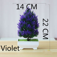 Load image into Gallery viewer, Multi Style Artificial Plants Bonsai Small Tree Pot Plants Fake Flowers Potted Ornaments for Home Decoration Hotel Garden Decor
