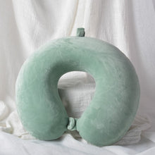 Load image into Gallery viewer, Memory foam u-shaped pillow Slow rebound Neck pillow Nap Airplane pillow travel Cartoon memory u-shaped headrest long trip
