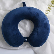 Load image into Gallery viewer, Memory foam u-shaped pillow Slow rebound Neck pillow Nap Airplane pillow travel Cartoon memory u-shaped headrest long trip
