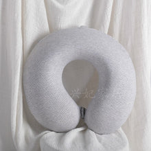 Load image into Gallery viewer, Memory foam u-shaped pillow Slow rebound Neck pillow Nap Airplane pillow travel Cartoon memory u-shaped headrest long trip
