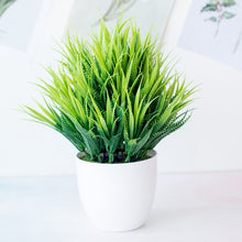 Load image into Gallery viewer, Artificial Plants Green Bonsai Small Tree Pot Plants Fake Flower Potted Ornaments Home Garden Decoration Craft Plant Decorative
