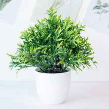 Load image into Gallery viewer, Artificial Plants Green Bonsai Small Tree Pot Plants Fake Flower Potted Ornaments Home Garden Decoration Craft Plant Decorative
