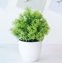 Load image into Gallery viewer, Artificial Plants Green Bonsai Small Tree Pot Plants Fake Flower Potted Ornaments Home Garden Decoration Craft Plant Decorative
