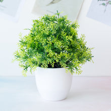 Load image into Gallery viewer, Artificial Plants Green Bonsai Small Tree Pot Plants Fake Flower Potted Ornaments Home Garden Decoration Craft Plant Decorative
