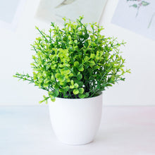 Load image into Gallery viewer, Artificial Plants Green Bonsai Small Tree Pot Plants Fake Flower Potted Ornaments Home Garden Decoration Craft Plant Decorative
