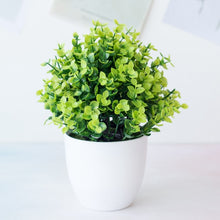 Load image into Gallery viewer, Artificial Plants Green Bonsai Small Tree Pot Plants Fake Flower Potted Ornaments Home Garden Decoration Craft Plant Decorative
