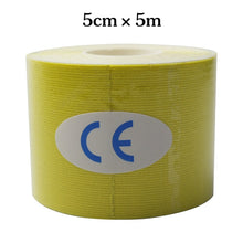 Load image into Gallery viewer, Kinesiology Tape Athletic Recovery Elastic Tape Kneepad Muscle Pain Relief Knee Pads Support for Gym Fitness Bandage
