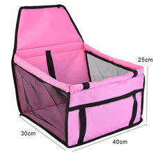 Load image into Gallery viewer, Travel Dog Car Carrier Seat Cover Folding Hammock Pet Carriers Bag Carrying For Dogs Cats Transportin Pet Basket Waterproof
