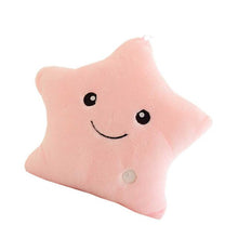 Load image into Gallery viewer, LED Star Pillow Toy Blue Plush Stuffed Doll Kids Room Decor Kid Gift Glowing LED Star Cushion Pillow
