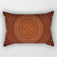 Load image into Gallery viewer, Beauty mandala  pattern pillow cases  rectangle bedroom pillow cases high quality thick  travel pillow cover size 50*30cm
