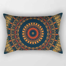 Load image into Gallery viewer, Beauty mandala  pattern pillow cases  rectangle bedroom pillow cases high quality thick  travel pillow cover size 50*30cm
