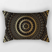 Load image into Gallery viewer, Beauty mandala  pattern pillow cases  rectangle bedroom pillow cases high quality thick  travel pillow cover size 50*30cm
