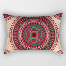Load image into Gallery viewer, Beauty mandala  pattern pillow cases  rectangle bedroom pillow cases high quality thick  travel pillow cover size 50*30cm
