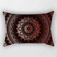 Load image into Gallery viewer, Beauty mandala  pattern pillow cases  rectangle bedroom pillow cases high quality thick  travel pillow cover size 50*30cm
