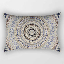 Load image into Gallery viewer, Beauty mandala  pattern pillow cases  rectangle bedroom pillow cases high quality thick  travel pillow cover size 50*30cm
