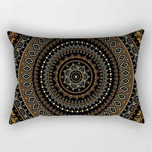 Load image into Gallery viewer, Beauty mandala  pattern pillow cases  rectangle bedroom pillow cases high quality thick  travel pillow cover size 50*30cm
