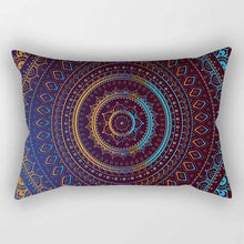 Load image into Gallery viewer, Beauty mandala  pattern pillow cases  rectangle bedroom pillow cases high quality thick  travel pillow cover size 50*30cm
