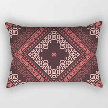 Load image into Gallery viewer, Beauty mandala  pattern pillow cases  rectangle bedroom pillow cases high quality thick  travel pillow cover size 50*30cm
