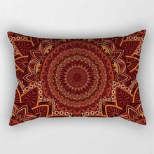 Load image into Gallery viewer, Beauty mandala  pattern pillow cases  rectangle bedroom pillow cases high quality thick  travel pillow cover size 50*30cm
