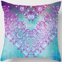 Load image into Gallery viewer, Hot sale square pillow case  mandala flowers  Creative design many  patterns  pattern case pillow cover 45*45cm
