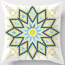 Load image into Gallery viewer, Hot sale square pillow case  mandala flowers  Creative design many  patterns  pattern case pillow cover 45*45cm
