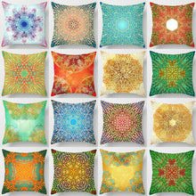 Load image into Gallery viewer, New Mandala Pattern Decorative Pillows Polyester Cushion Cover Home Living Room Decoration Sofa Decorative Pillow Cover
