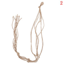 Load image into Gallery viewer, Pot holder macrame plant hanger hanging planter basket jute braided rope craft
