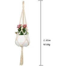 Load image into Gallery viewer, Macrame Plant Hanger Indoor Outdoor Hanging Planter Basket
