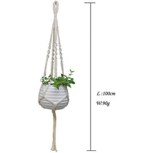 Load image into Gallery viewer, Macrame Plant Hanger Indoor Outdoor Hanging Planter Basket
