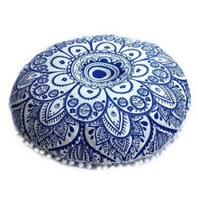 Load image into Gallery viewer, Indian Mandala Pillows Round Bohemian Home Pillows Cover Case Decorative Pillows For Home Living Seat Cover Home Textile
