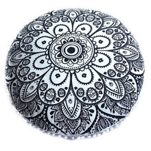 Load image into Gallery viewer, Indian Mandala Pillows Round Bohemian Home Pillows Cover Case Decorative Pillows For Home Living Seat Cover Home Textile

