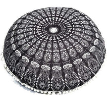 Load image into Gallery viewer, Indian Mandala Pillows Round Bohemian Home Pillows Cover Case Decorative Pillows For Home Living Seat Cover Home Textile
