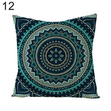 Load image into Gallery viewer, Bohemian Mandala Linen Throw Pillow Case Cushion Cover Home Bed Sofa Car Decor
