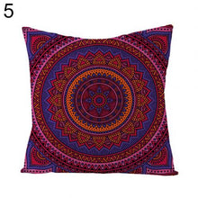 Load image into Gallery viewer, Bohemian Mandala Linen Throw Pillow Case Cushion Cover Home Bed Sofa Car Decor
