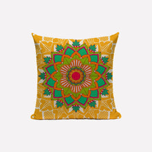 Load image into Gallery viewer, Throw Pillow Case Cotton Retro Mandala Pillowcase Moroccan Boho Decorative 45*45 40*40 Bohemian Yellow fur Linen Cushion Cover
