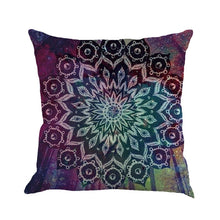 Load image into Gallery viewer, 45x45cm Bohemia Geometric Pattern Linen Pillowcase Home Office Throw Decorative Pillows Soft Warm Mandala Pillow Case
