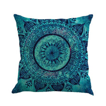 Load image into Gallery viewer, 45x45cm Bohemia Geometric Pattern Linen Pillowcase Home Office Throw Decorative Pillows Soft Warm Mandala Pillow Case
