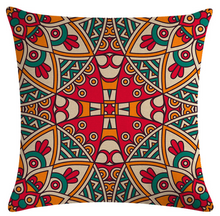 Load image into Gallery viewer, Mandala Printing Cushion Cover Mandala Polyester Decorative Pillowcase Home Accessories Sofa Pillow Case Funda Almohada
